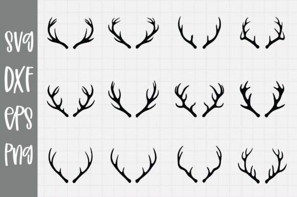 Download Deer Antlers Svg, Reindeer Antlers - Reindeer antlers Collection