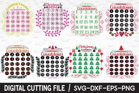 Download Christmas Countdown Bundle - Christmas countdown Collection