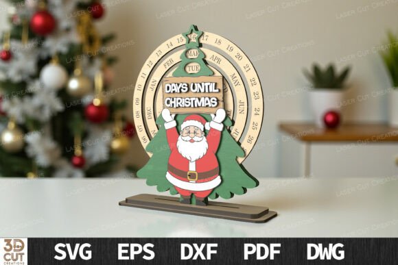 Download Santa Christmas Countdown Calendar - Christmas countdown Collection