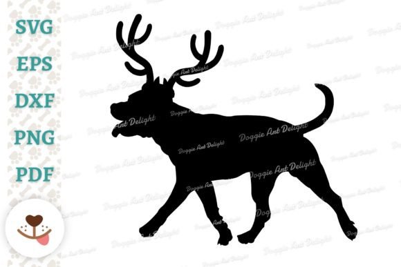 Download Staffy Christmas Dog Reindeer Antlers - Reindeer antlers Collection