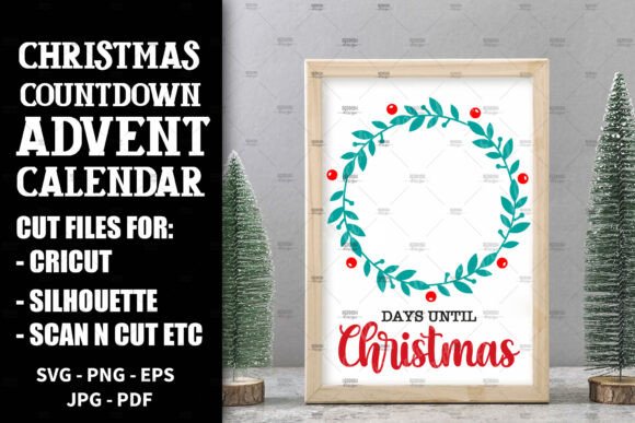 Download Christmas Countdown, Advent Calendar SVG - Christmas countdown Collection