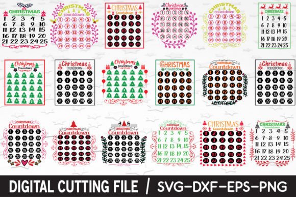 Download 23 Christmas Countdown Bundle - Christmas countdown Collection