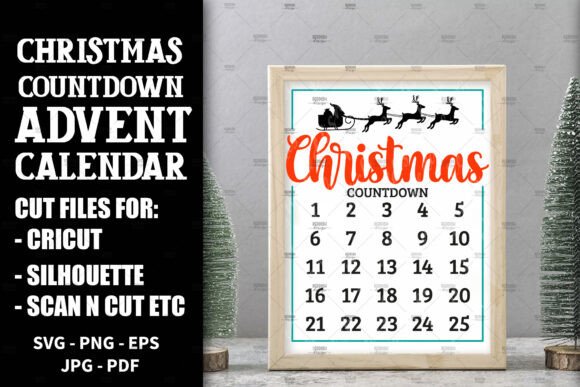Download Christmas Countdown, Advent Calendar SVG - Christmas countdown Collection
