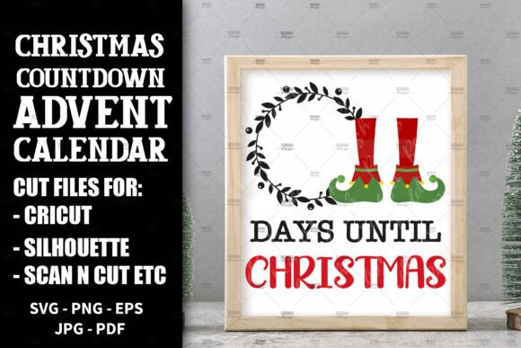 Download Christmas Countdown, Advent Calendar SVG - Christmas countdown Collection