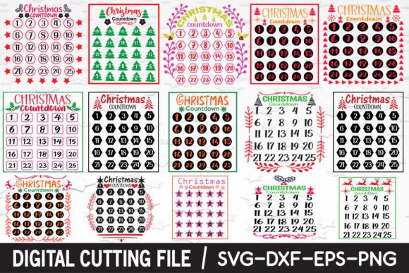Download Christmas Countdown Bundle - Christmas countdown Collection
