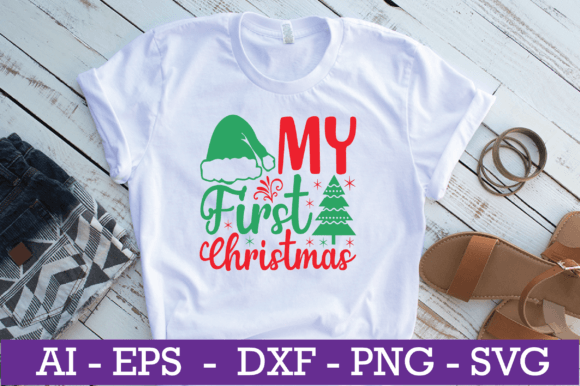Download My First Christmas SVG Design - My first christmas svg Collection